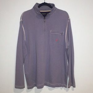 Nautica quarter zip sweatshirt